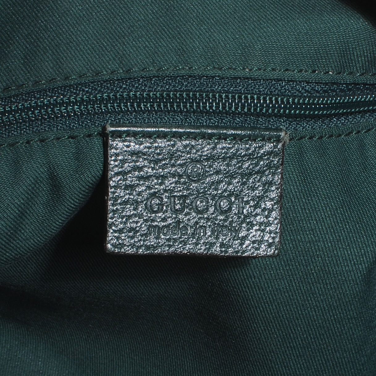 Gucci Monogram Medium Abbey Shoulder Bag Green 6 of 7