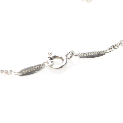 Tiffany Sterling Silver Elsa Peretti Open Heart Charm Bracelet 5 of 5