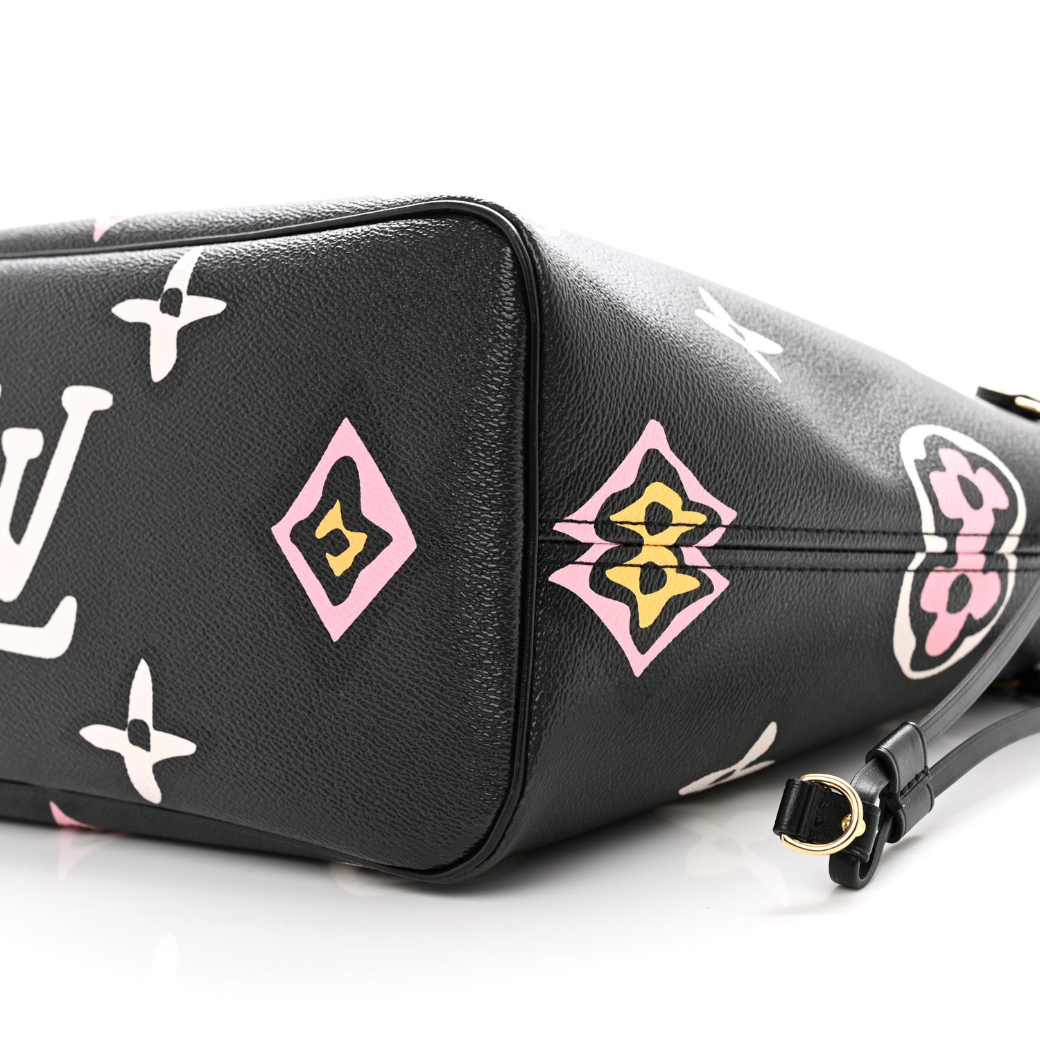 Louis Vuitton Monogram Giant Wild at Heart Neverfull MM Black 9 of 9