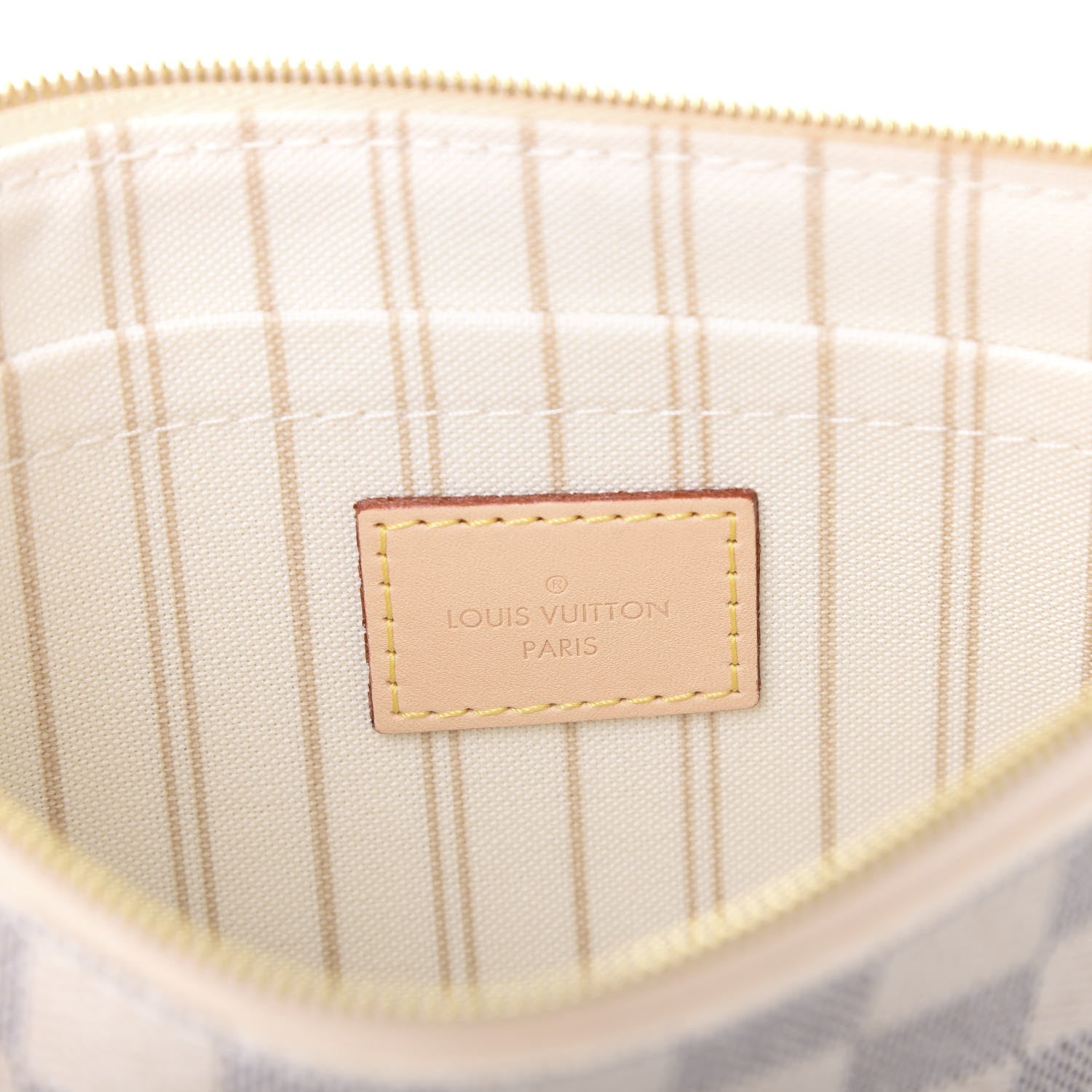 Louis Vuitton Damier Azur Neverfull MM GM Pochette 8 of 11