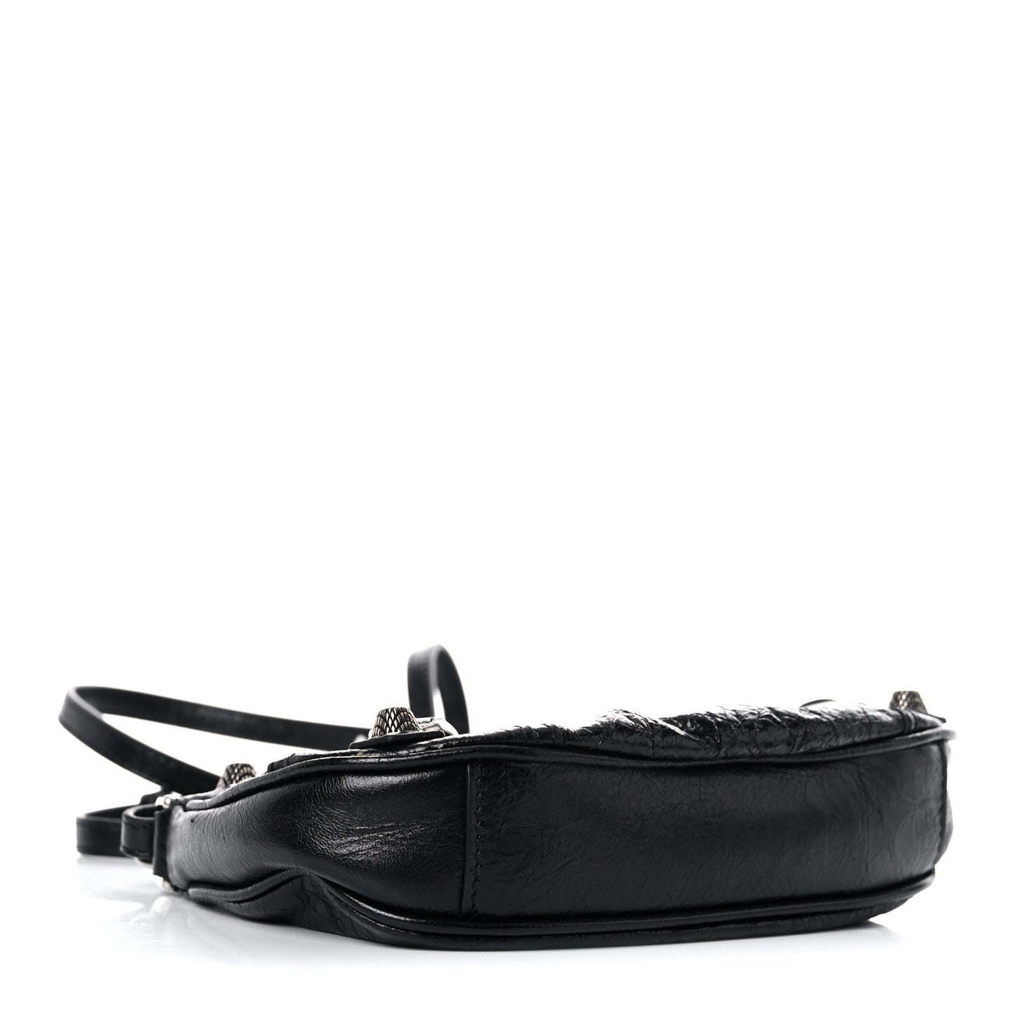 Agneau Arena Le Cagole Mini Purse With Chain Black