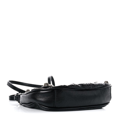 Balenciaga Agneau Arena Le Cagole Mini Purse With Chain Black 4 of 9
