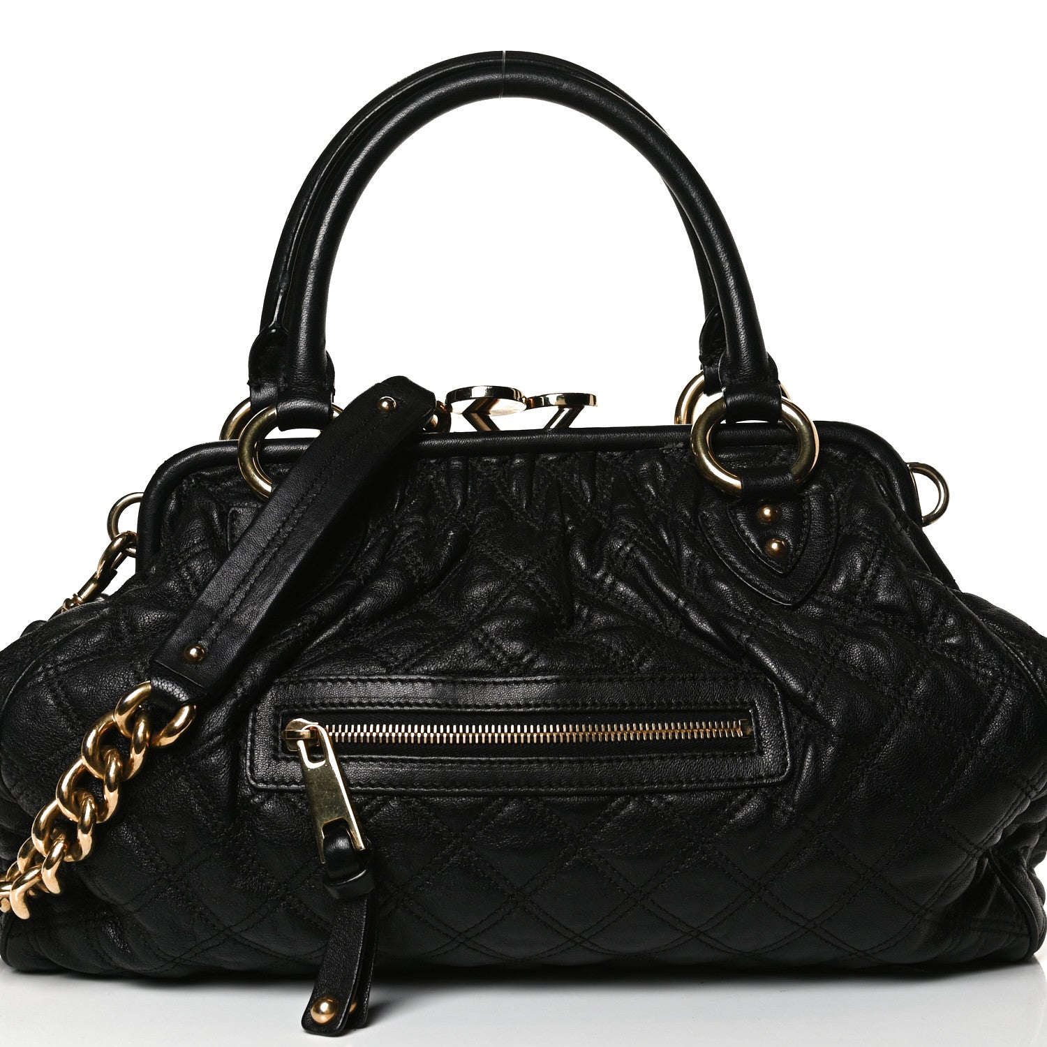 Marc Jacobs Calfskin Quilted Stam Black 7 of 14