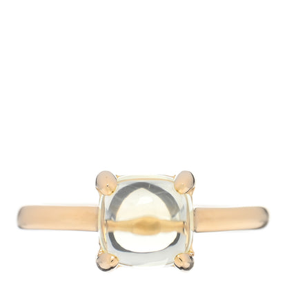 Tiffany 18K Yellow Gold Citrine 7mm Paloma Picasso Sugar Stacks Ring 53 6.25 1 of 5
