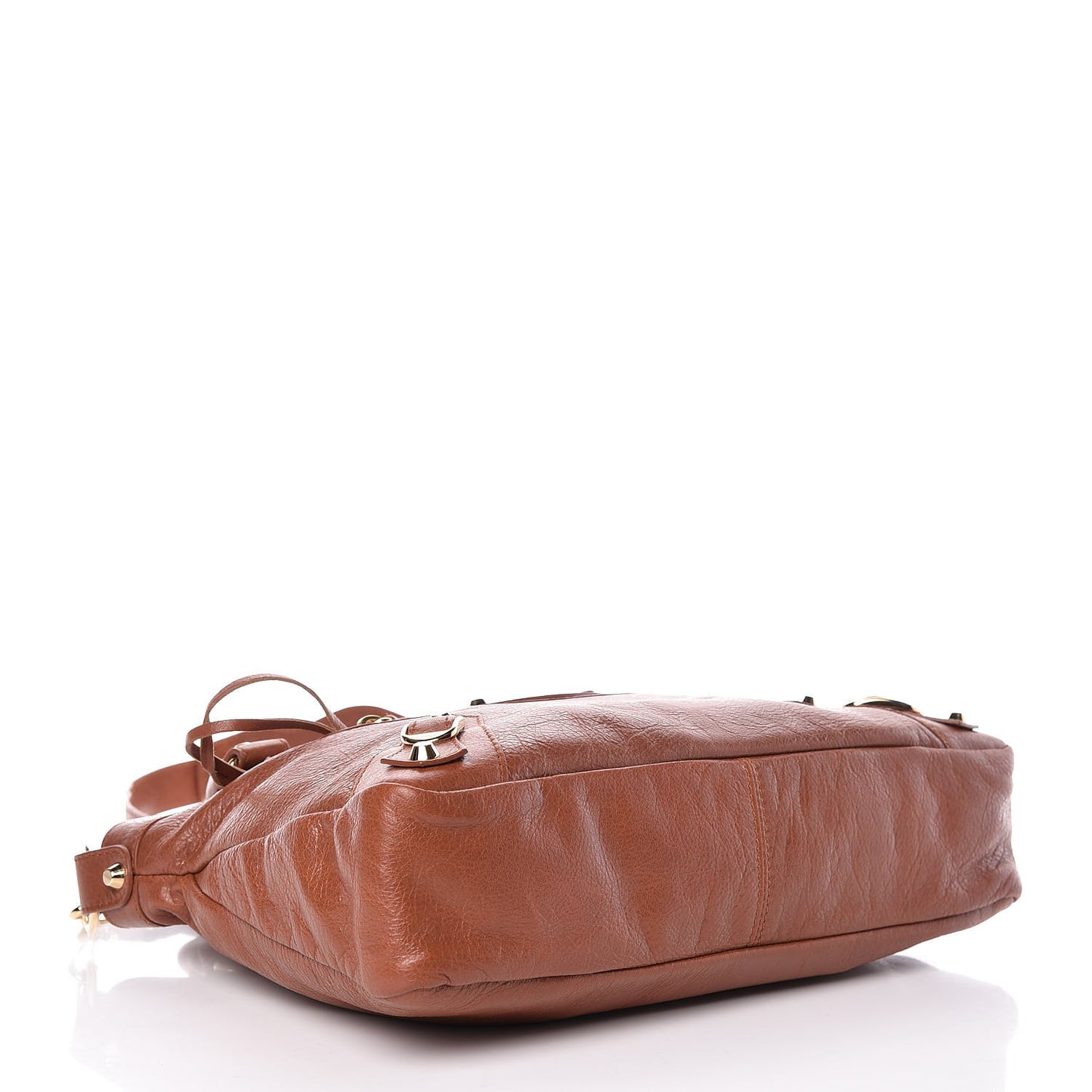 Agneau Classic Gold Hardware Town Marron Cognac