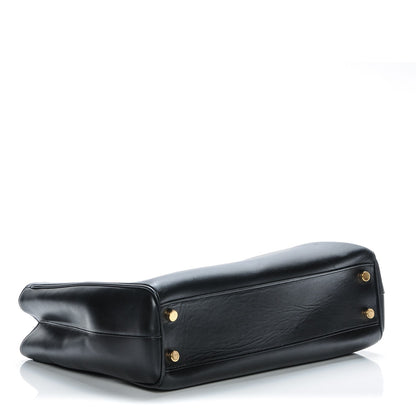 Saint Laurent Calfskin Classic Monogram Shopping Bag Black 4 of 6