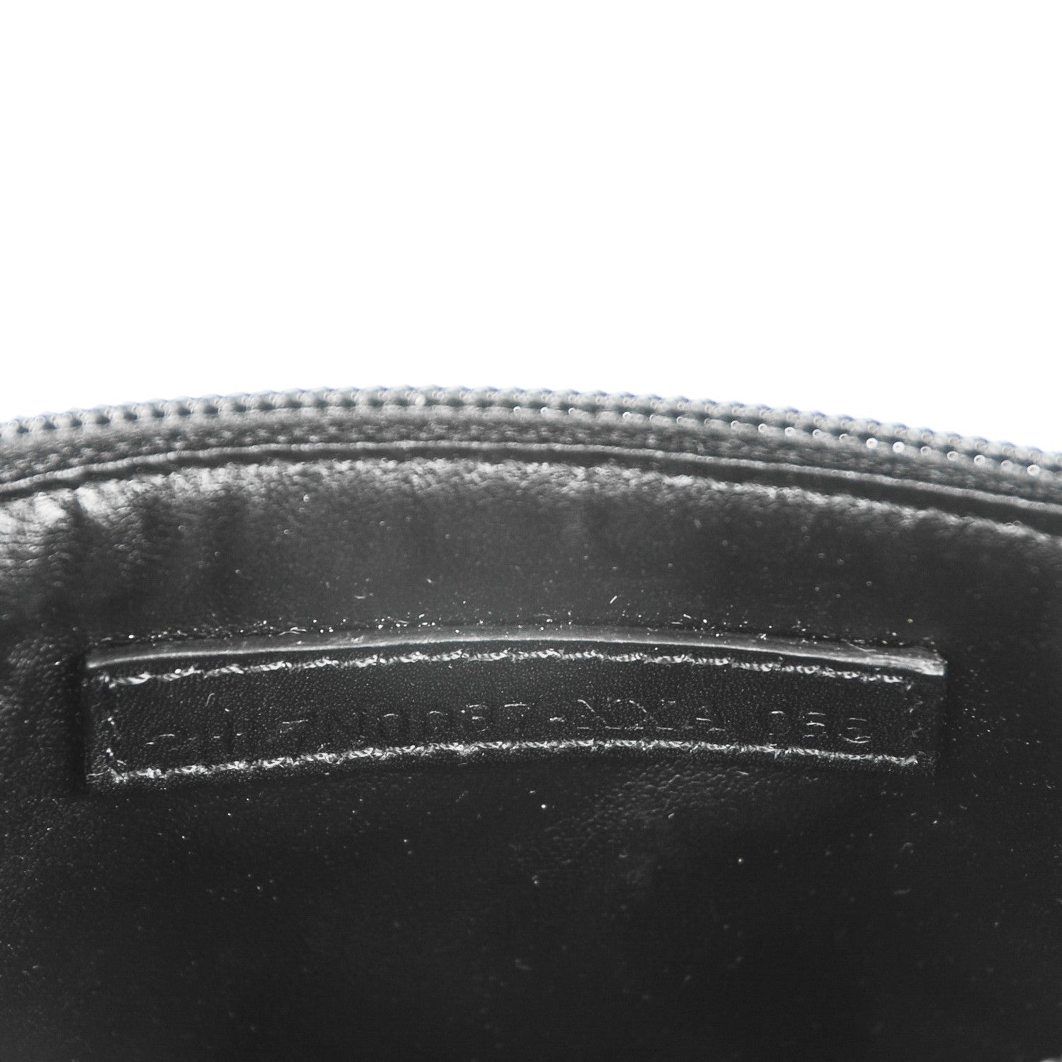 Fendi Patent FF Embossed Cosmetic Pouch Black 7 of 7