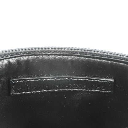 Fendi Patent FF Embossed Cosmetic Pouch Black 7 of 7