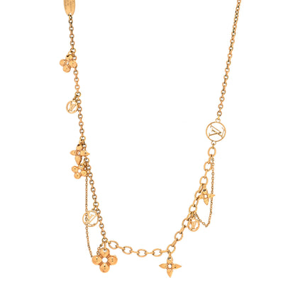 Louis Vuitton Metal Blooming Supple Necklace Gold 1 of 6