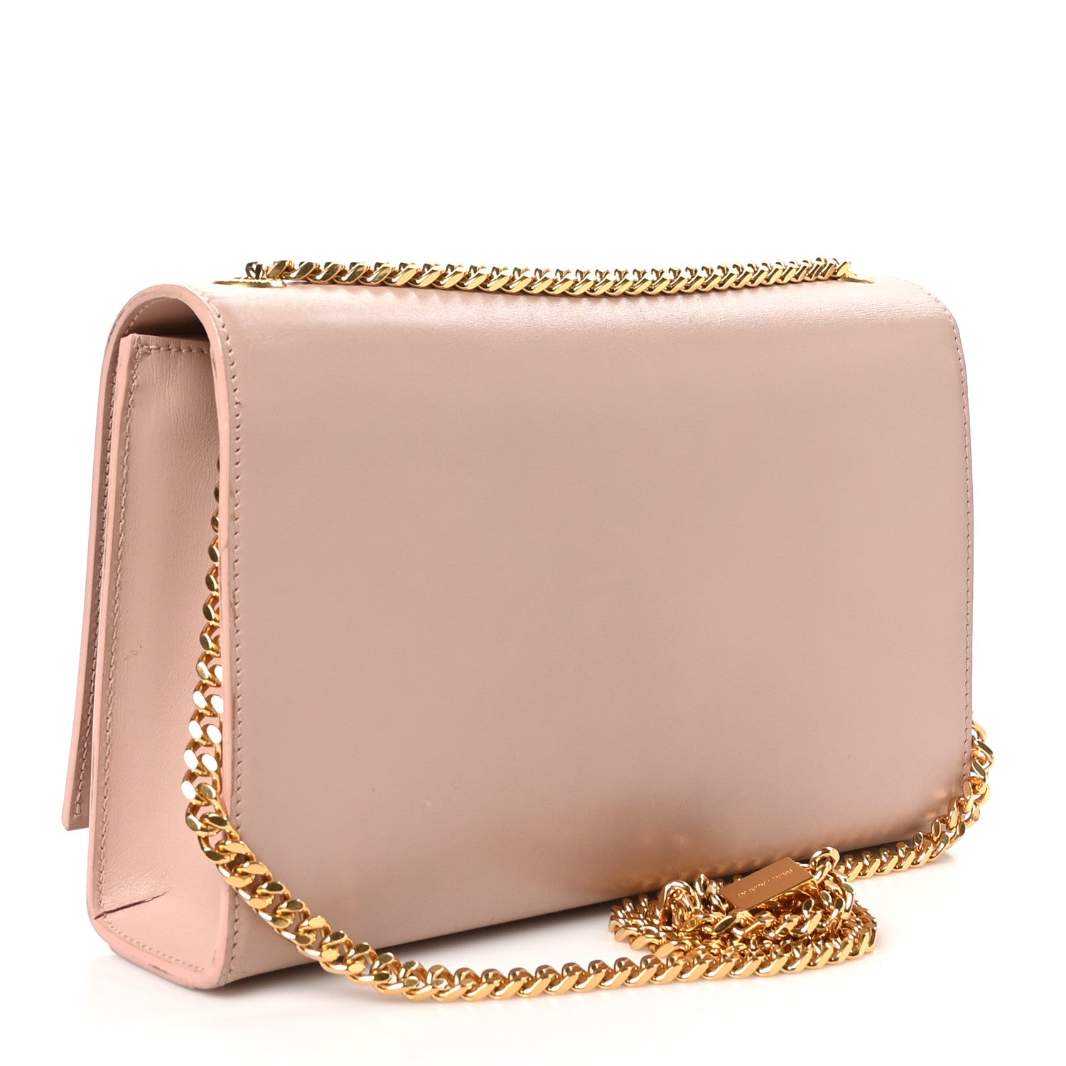 Saint Laurent Smooth Calfskin Medium Classic Monogram Kate Tassel Satchel Pink 3 of 11