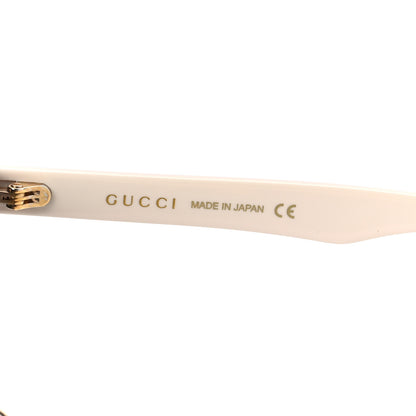 Gucci Acetate Square Frame Sunglasses GG1000SK Black White 5 of 7