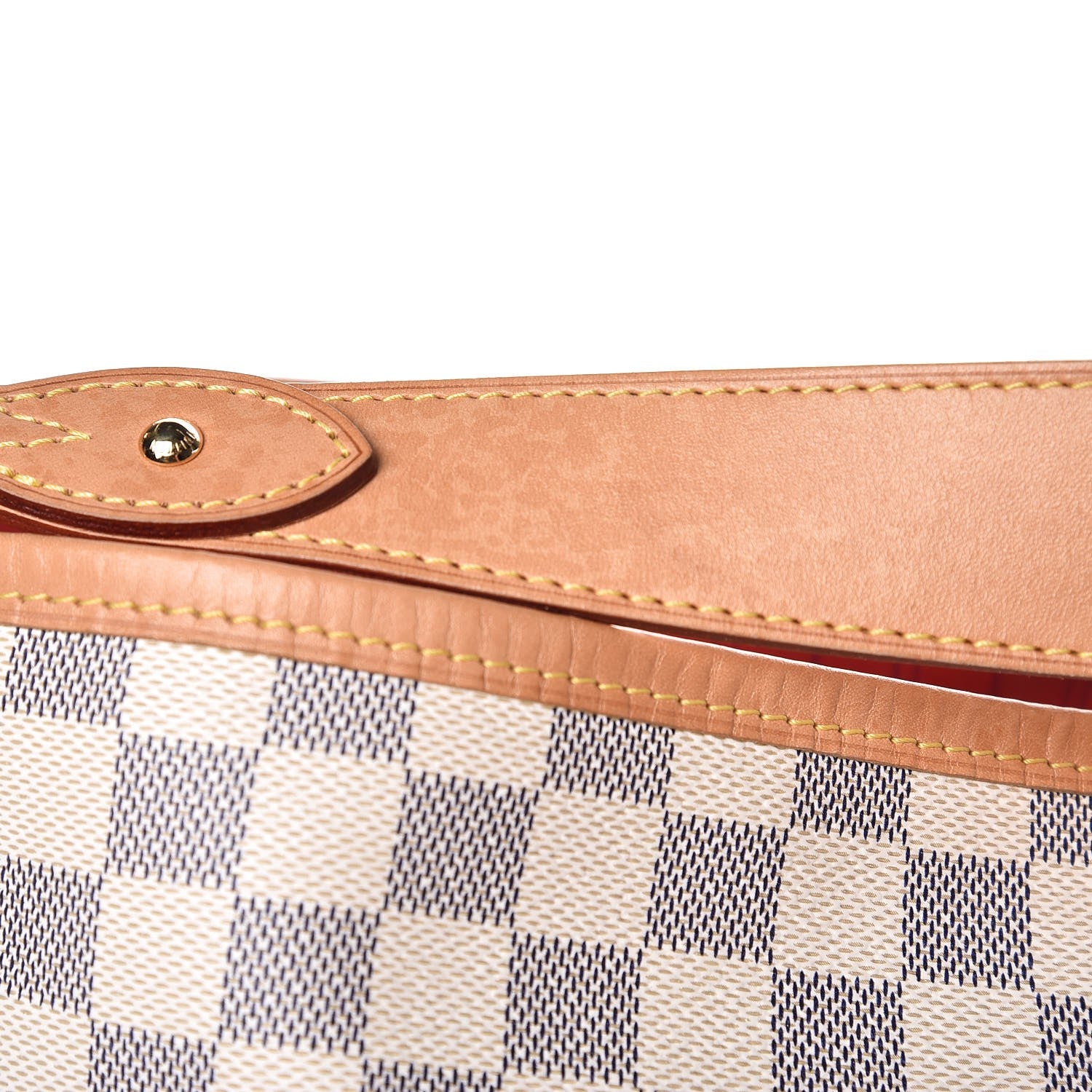 Louis Vuitton Damier Azur Delightful MM Pink 10 of 11