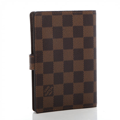 Louis Vuitton Damier Ebene Small Ring Agenda Cover 3 of 8