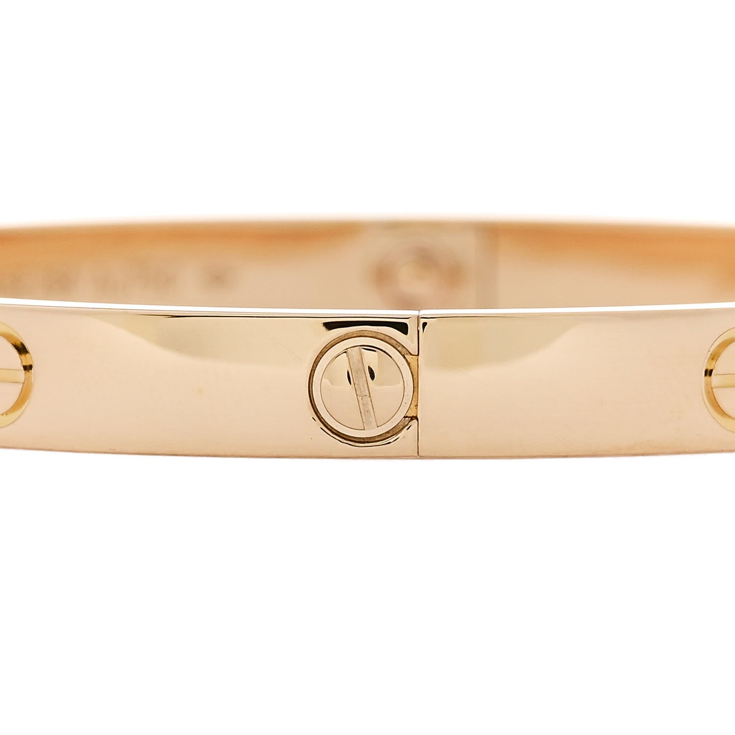 Cartier 18K Yellow Gold LOVE Bracelet 19 6 of 8