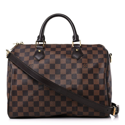 Louis Vuitton Damier Ebene Speedy Bandouliere 30 1 of 14