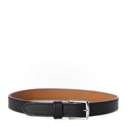 Hermes Chamonix Etriviere Double Tour Bracelet XS Black 1 of 6
