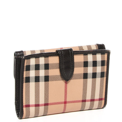 Burberry Haymarket Check Wallet Brown 3 of 7