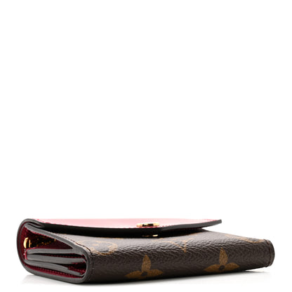 Louis Vuitton Monogram Zoe Wallet Fuchsia 5 of 9