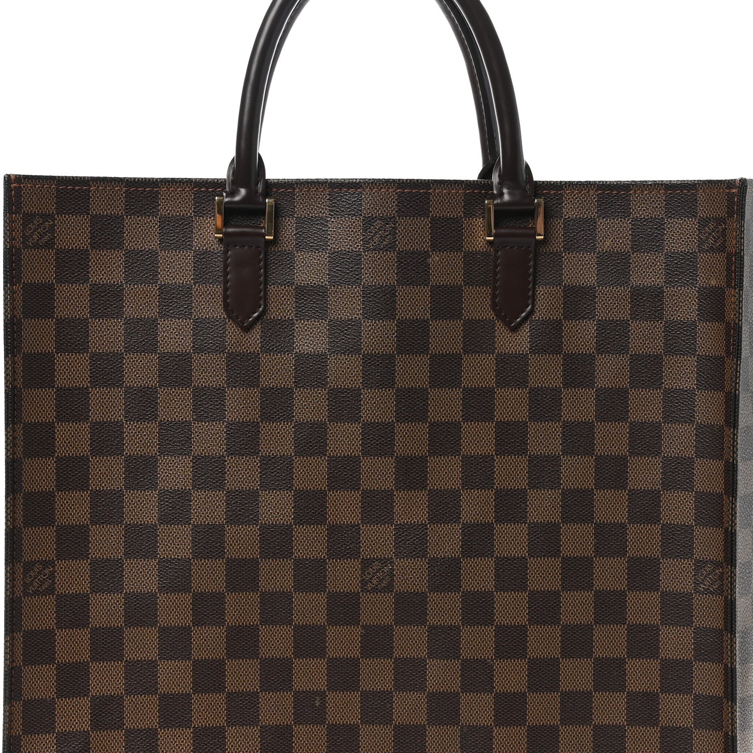 Louis Vuitton Damier Ebene Sac Plat 7 of 9