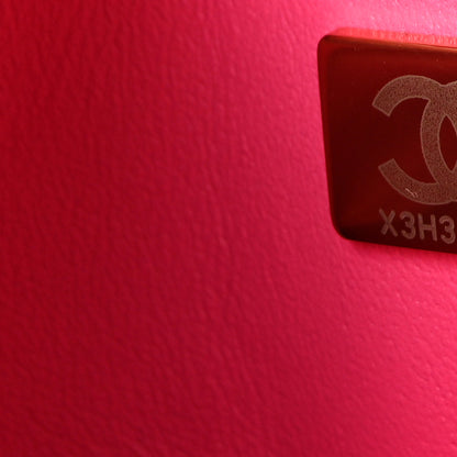 Chanel Caviar Quilted Medium Double Flap Dark Pink 7 of 11