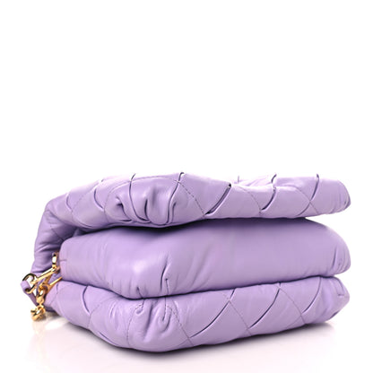 Loewe Lambskin Pleated Goya Puffer Bag Light Mauve 4 of 9