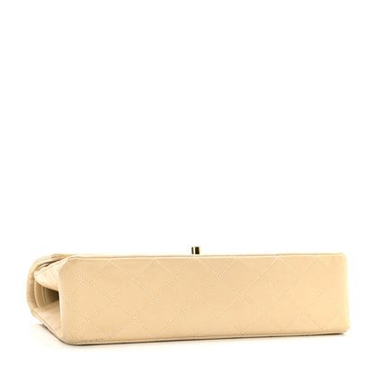 Chanel Lambskin Quilted Medium Double Flap Beige 4 of 15