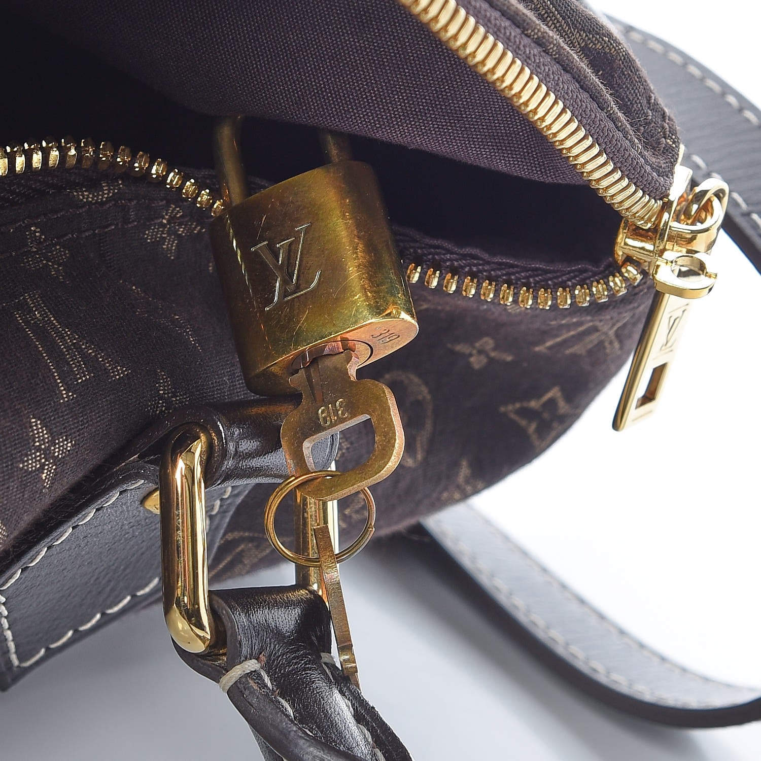 Louis Vuitton Monogram Idylle Speedy Bandouliere 30 Fusain 7 of 11