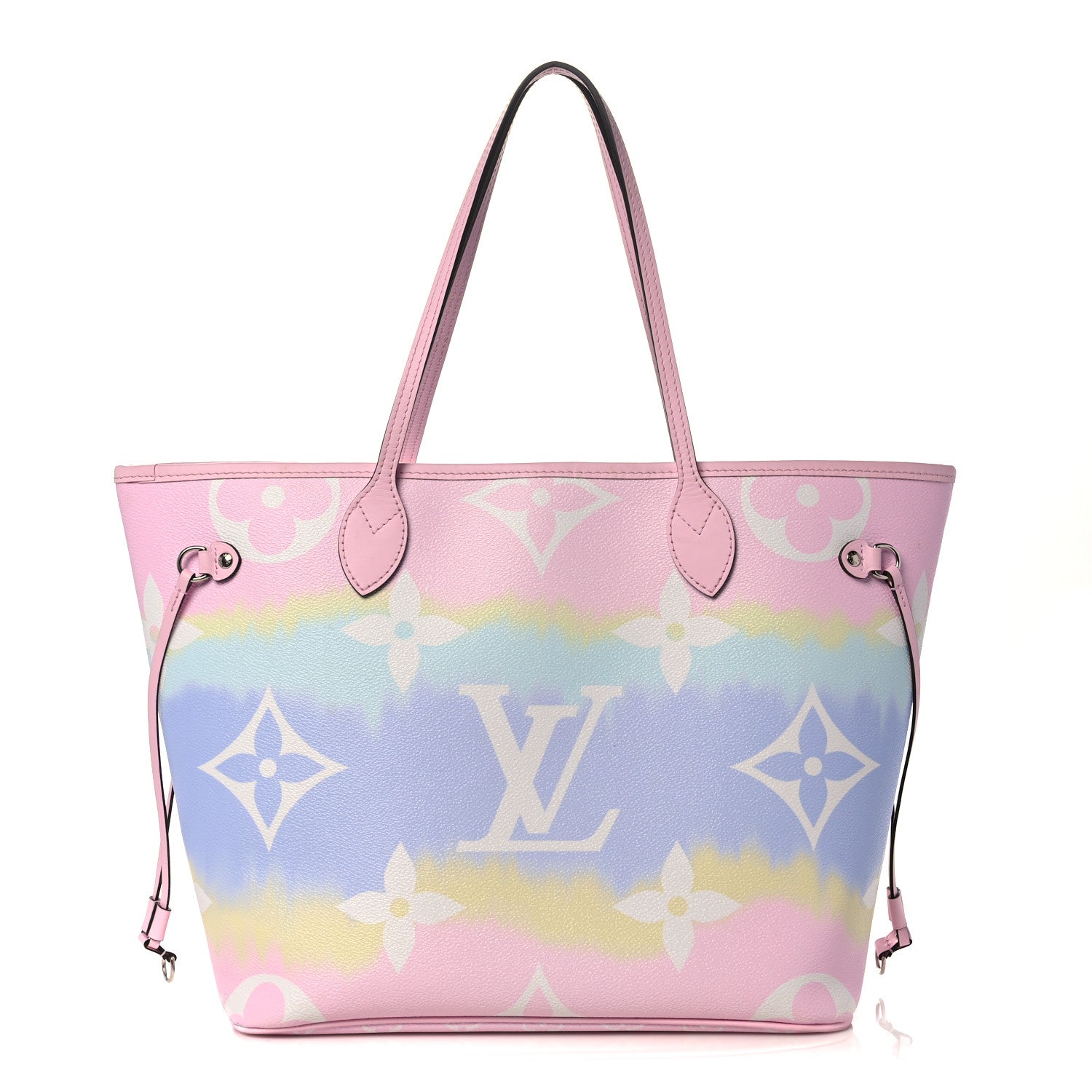 Louis Vuitton Monogram Escale Neverfull MM Pastel 3 of 24