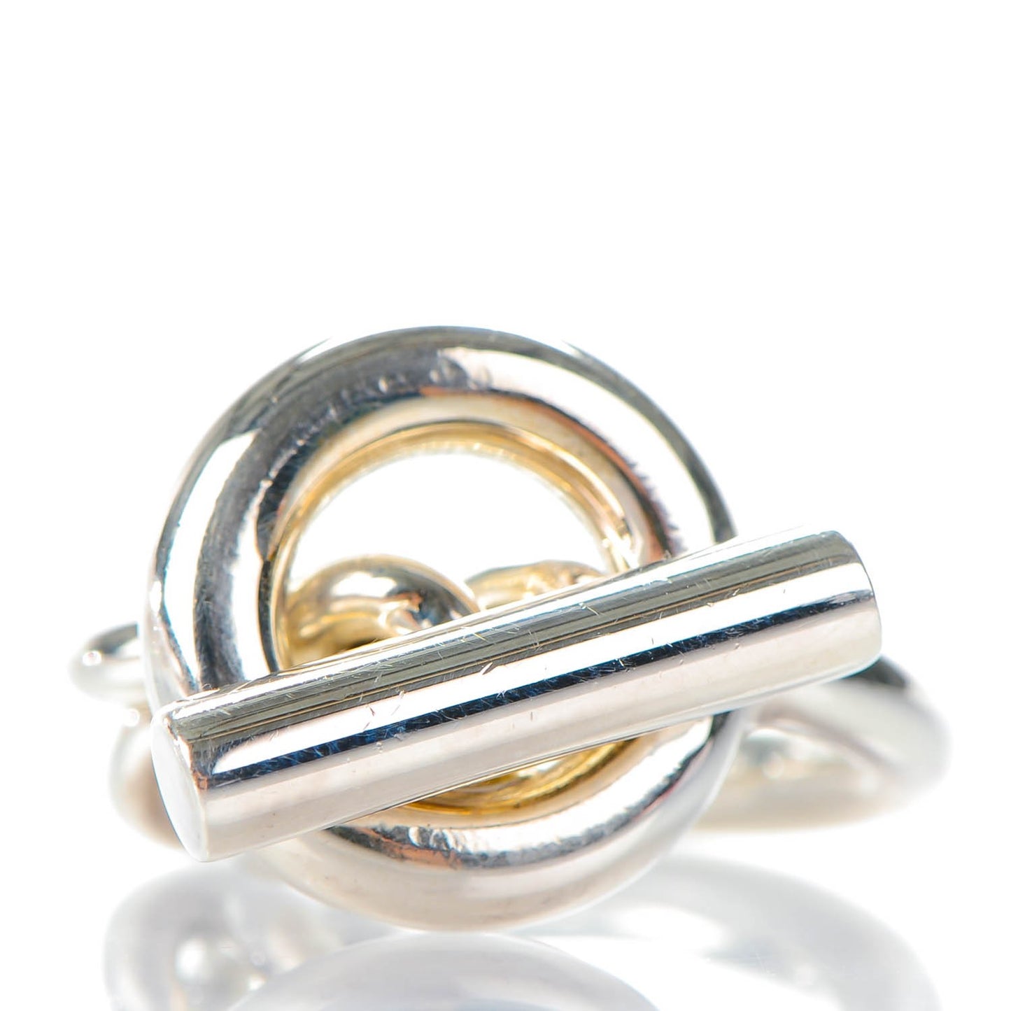 Sterling Silver GM Croisette Ring 50 5