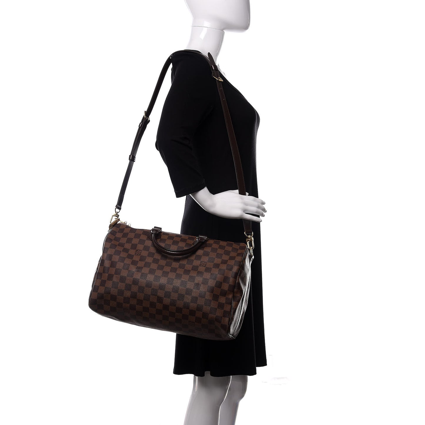 Damier Ebene Speedy Bandouliere 35