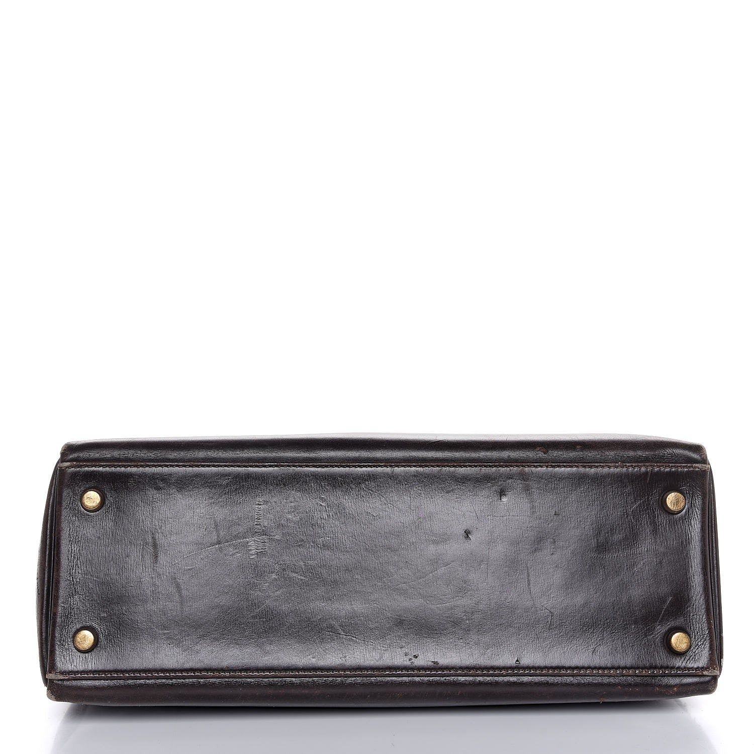 Hermes Box Kelly Retourne 32 Chocolate 5 of 53