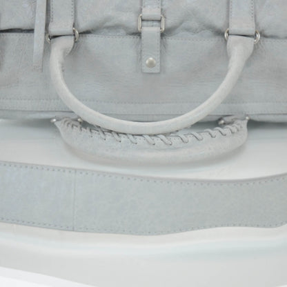 Balenciaga Agneau Squash Small Duffel Bag Gris Ciment 7 of 10