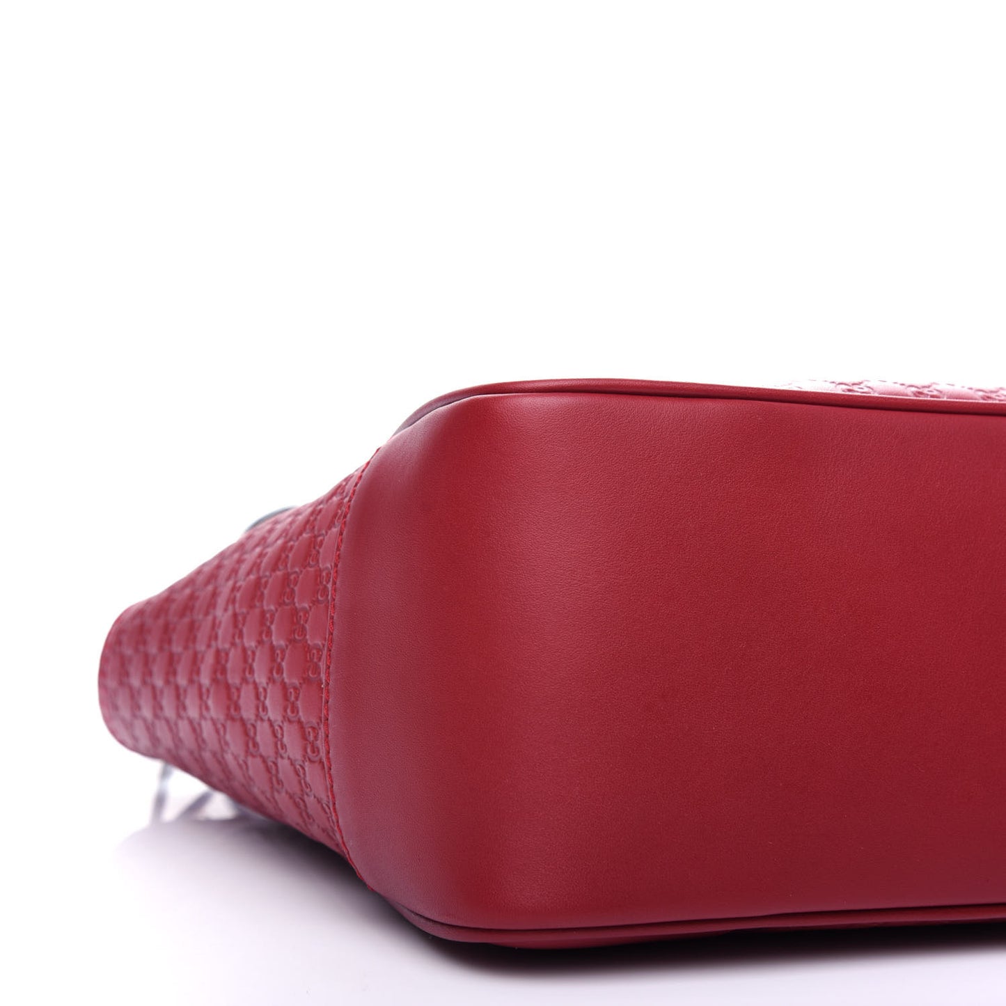 Microguccissima Small Bree Tote Red