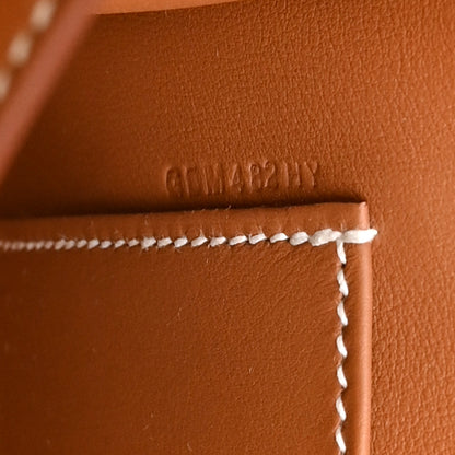Hermes Swift Kelly Pochette Clutch Gold 7 of 11