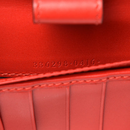 Gucci Diamante Travel Document Case Red 8 of 9