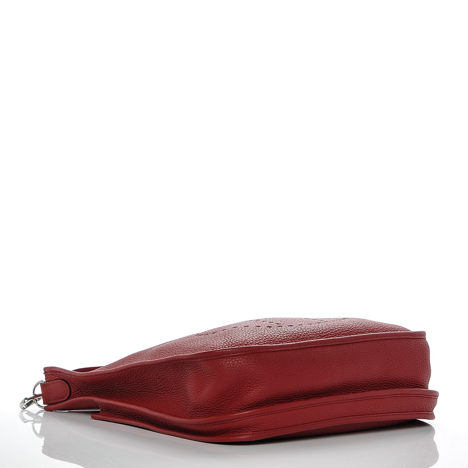 Hermes Taurillon Clemence Evelyne III GM Rouge Vif 4 of 8