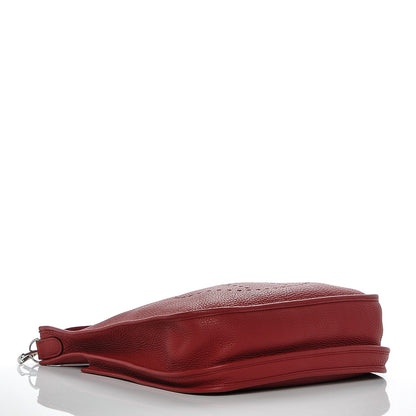 Hermes Taurillon Clemence Evelyne III GM Rouge Vif 4 of 8