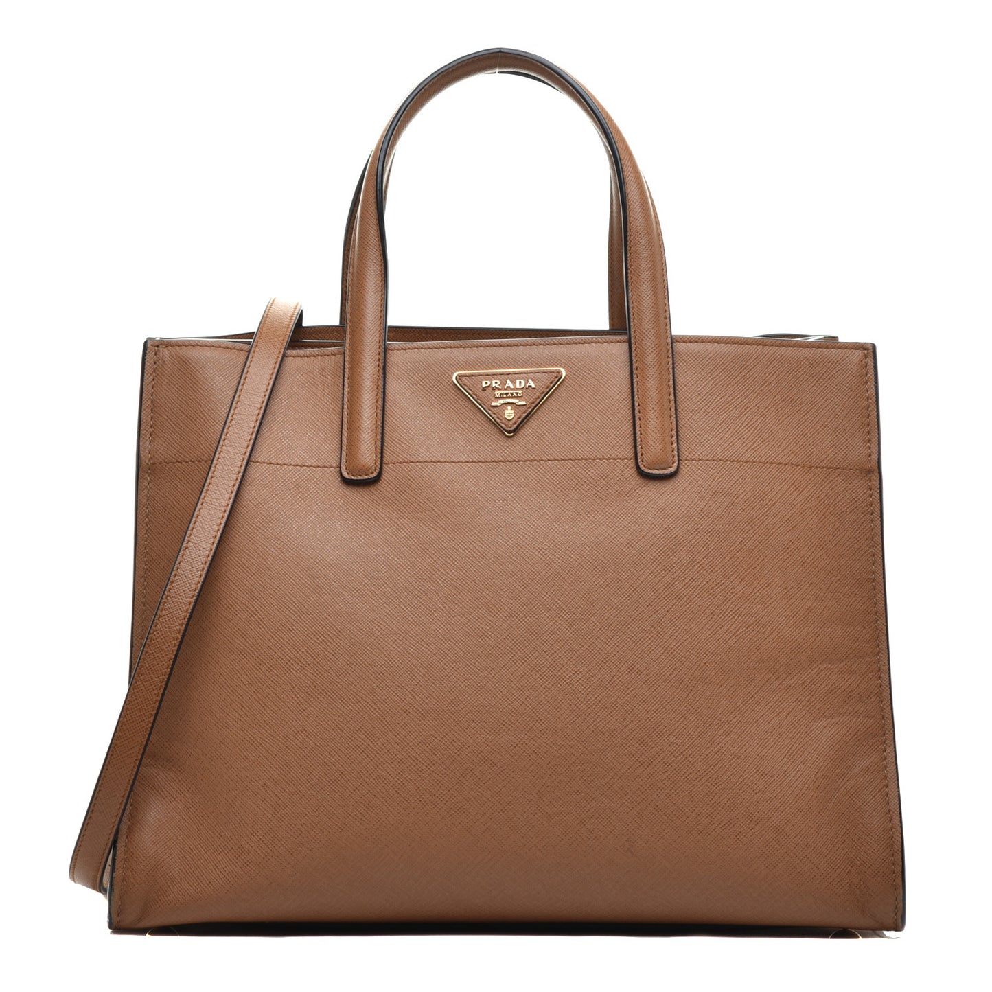 Saffiano Soft Tote Caramel