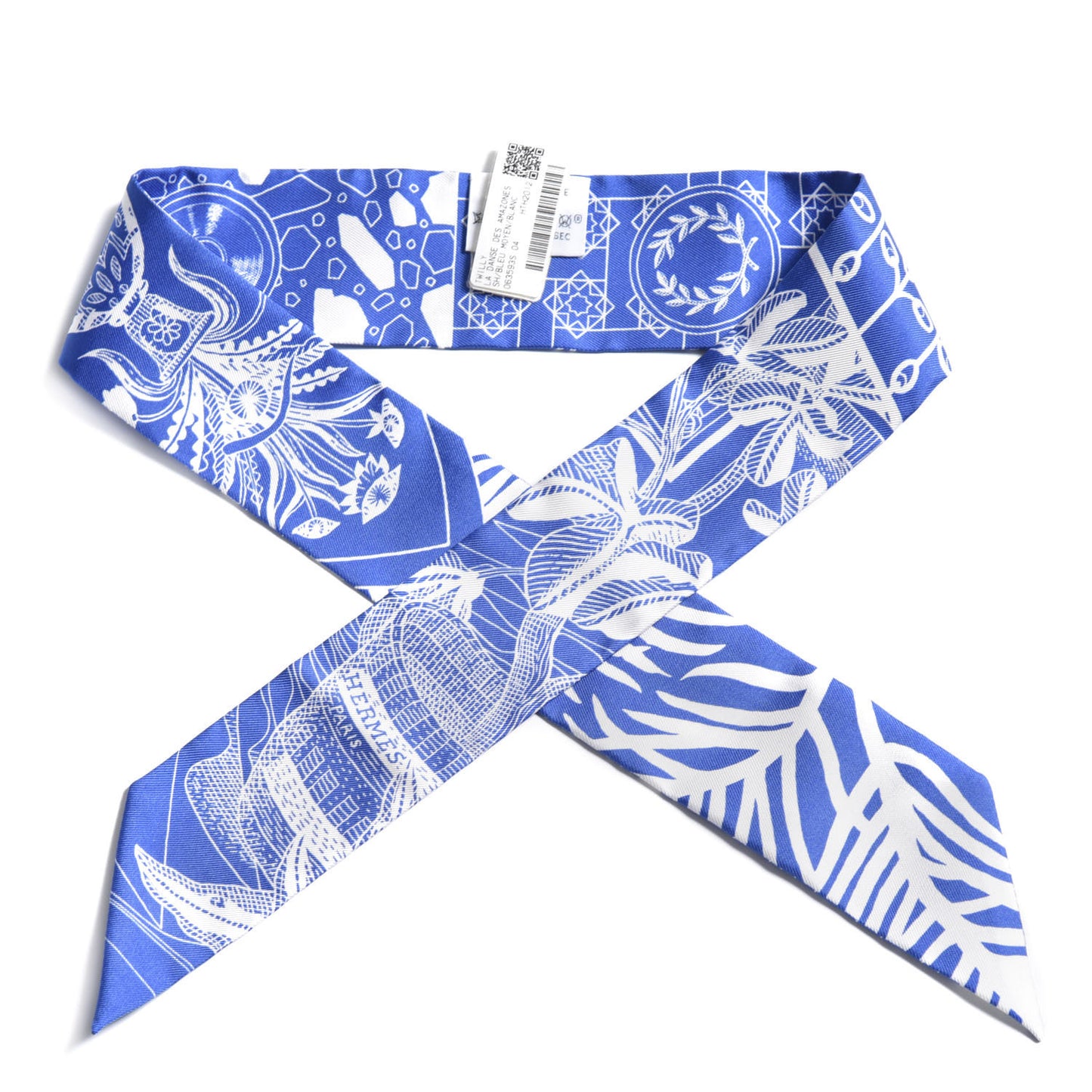 Silk La Danse Des Amazone Twilly Bleu Moyen White