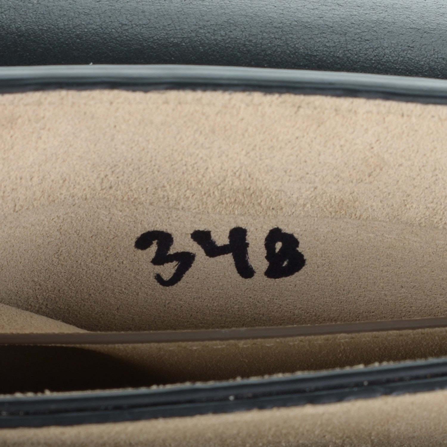 Chloe Suede Calfskin Small Faye Shoulder Bag Black 6 of 8