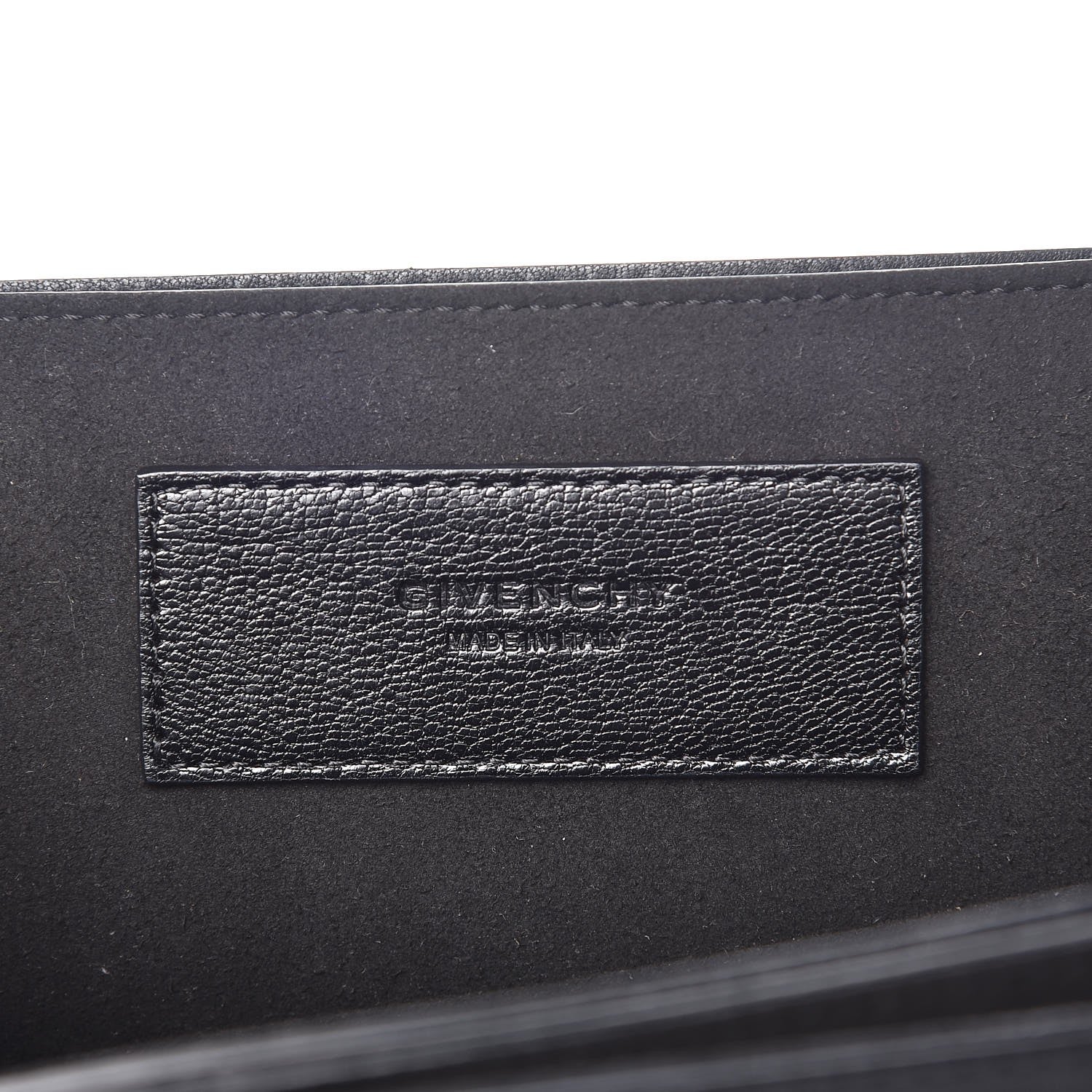 Givenchy Sugar Goatskin Medium GV3 Shoulder Bag Black 6 of 10