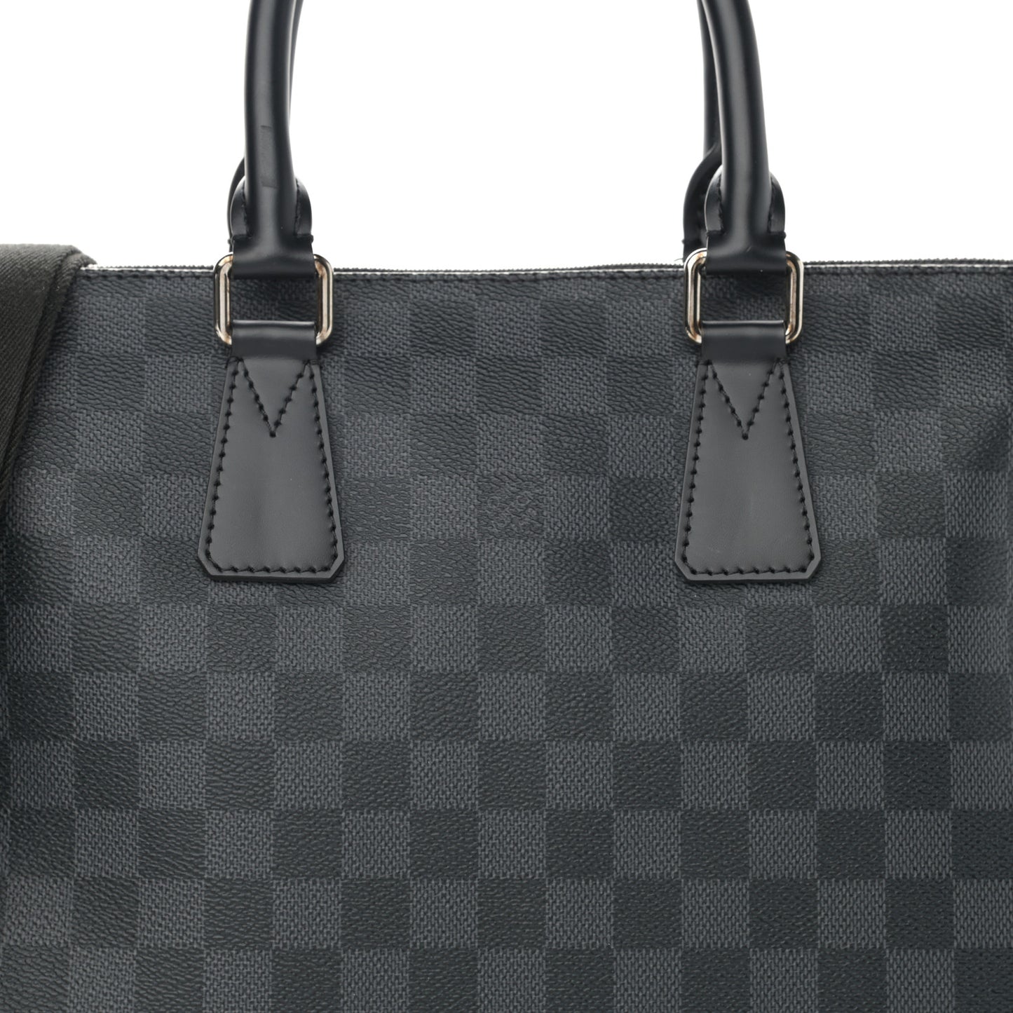 Damier Graphite Porte-Documents Jour