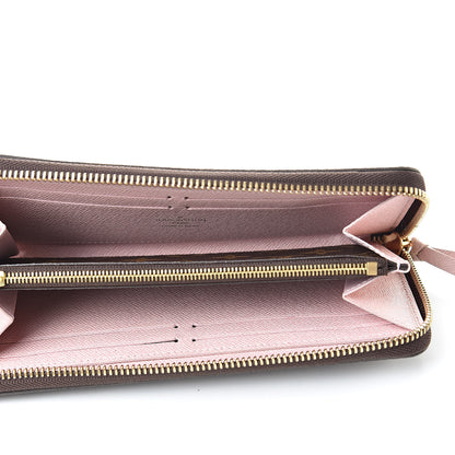 Louis Vuitton Monogram Clemence Wallet Rose Ballerine 5 of 9