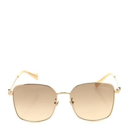 Gucci Square Frame GG1146SK Sunglasses Gold 2 of 7