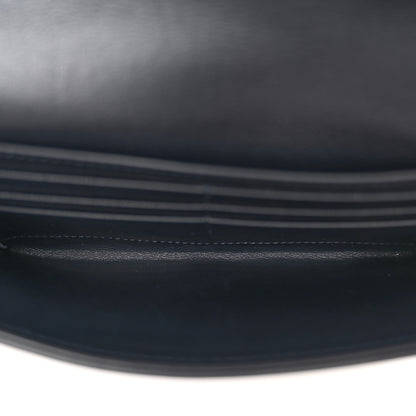 Christian Dior Oblique Saddle Chain Long Wallet Blue 6 of 12