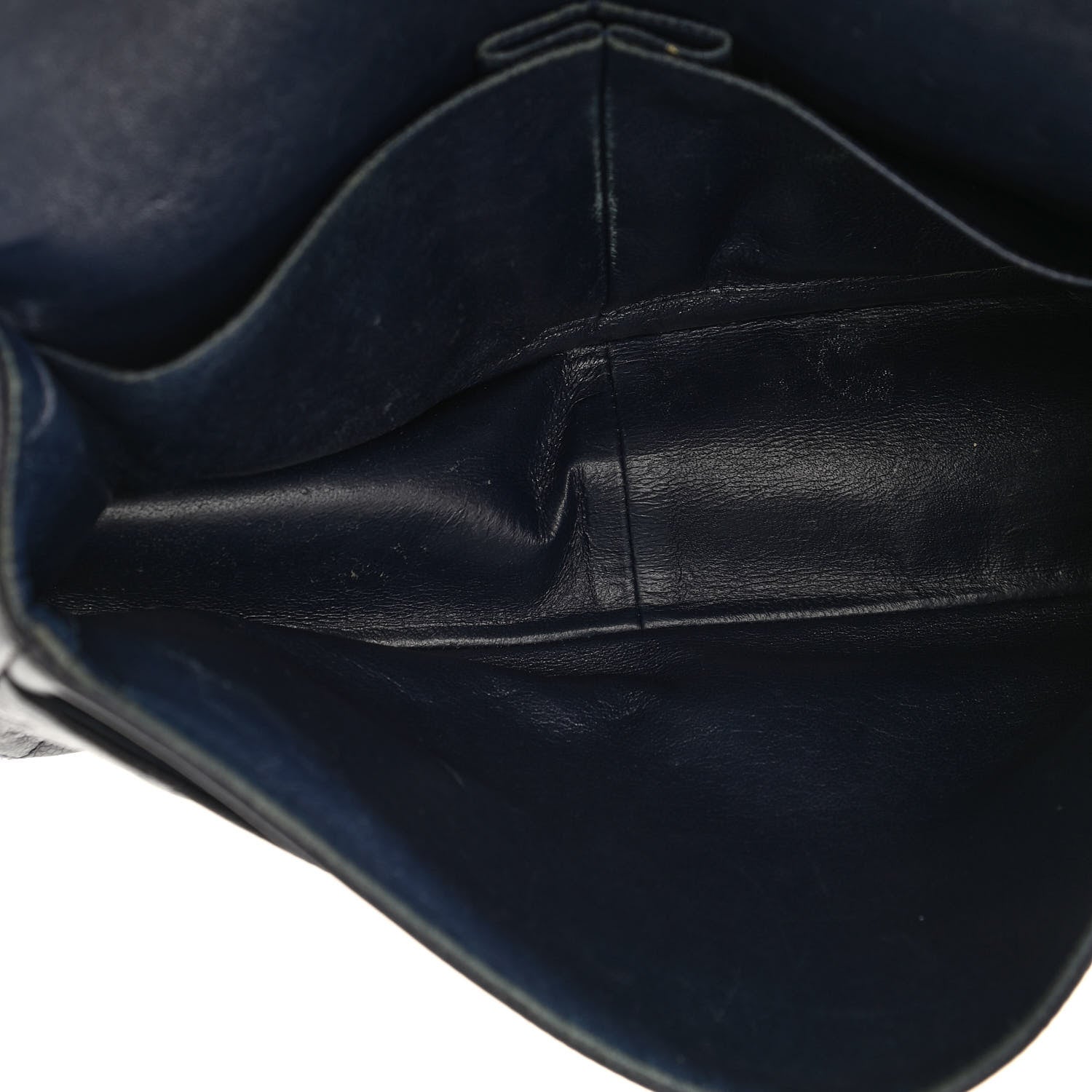 Chanel Caviar Quilted Jumbo Double Flap Navy Blue 5 of 11