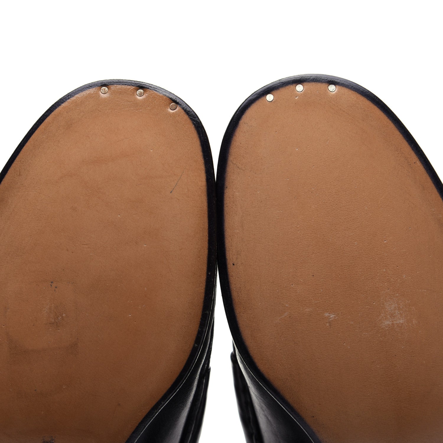 Gucci Calfskin Mens 1953 Horsebit Loafers 8 Black 12 of 13