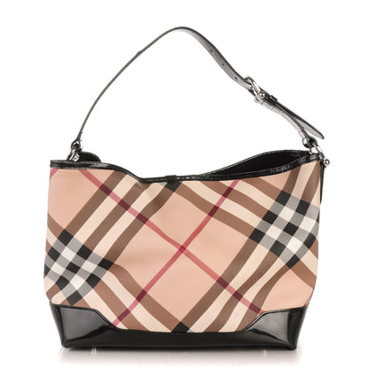 Burberry Nova Check Hobo Black 1 of 8