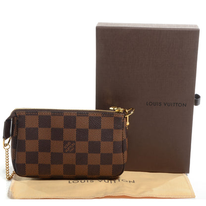 Louis Vuitton Damier Ebene Mini Pochette Accessories 5 of 8