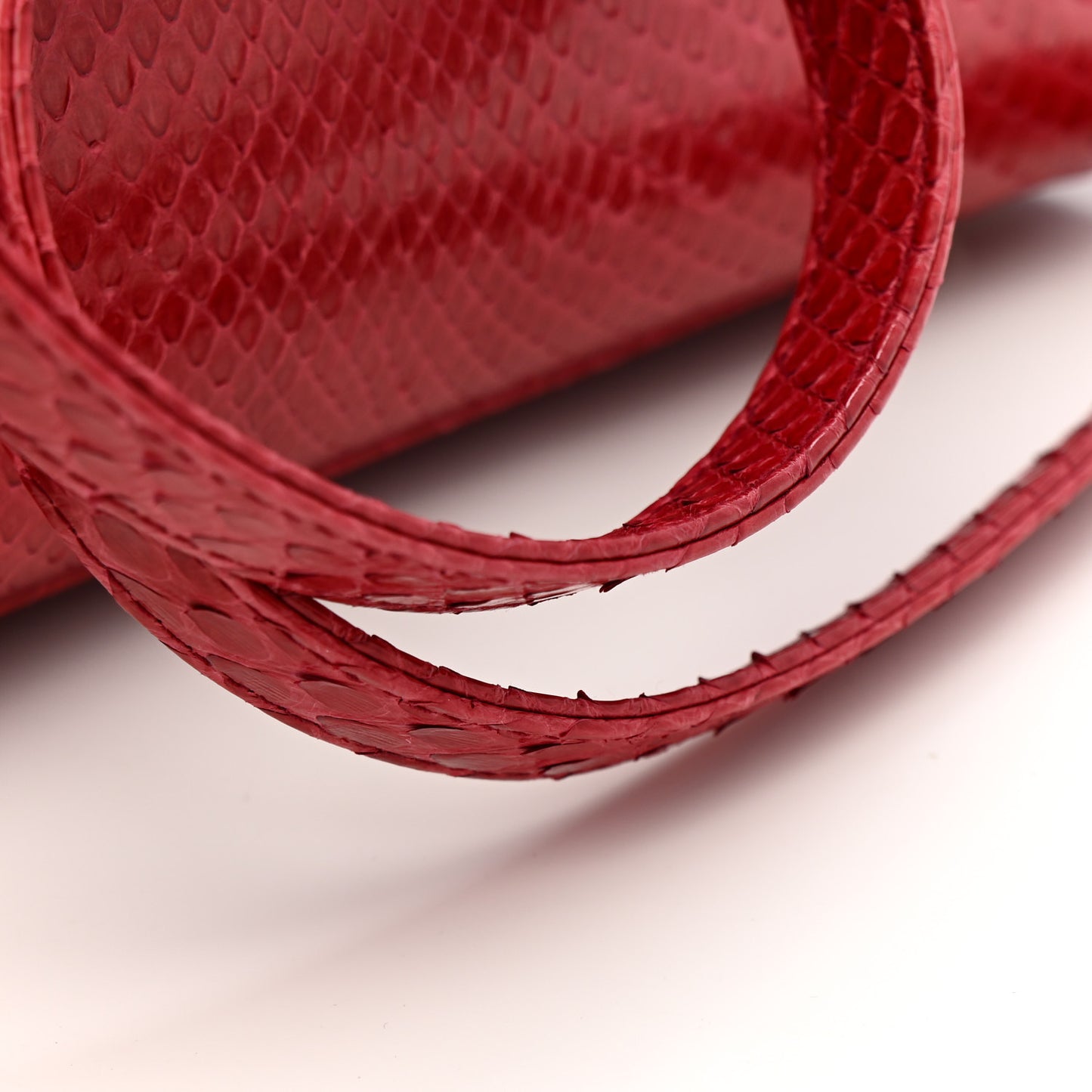 Snakeskin Medium Lady Dior Pink